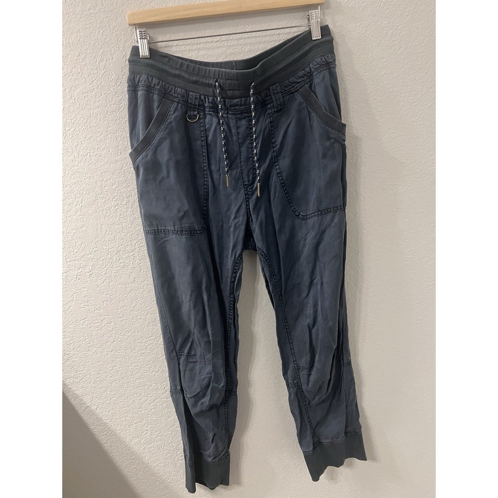 Anthropologie Pilcro Pants Womens M Mallory Jogger High Waist Drawstring Lyocell